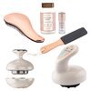 Zestaw BEAUTIFLY (Wyszczuplająco ujędrniający masażer antycellulitowy RF B-Lumix Body + Wyszczuplający masażer ręczny antycellulitowy B-Modello + Szczotka do włosów Combo Złoty + Pilnik do stóp + Suplement diety 3-6-9 Omega Complex (60 szt.) + Krem pod oczy So Soft Eye Cream 15 ml)