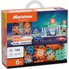 Klocki plastikowe MARIOINEX Mini Waffle Stacja Paliw 906996
