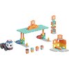 Klocki plastikowe MARIOINEX Mini Waffle Stacja Paliw 906996 Seria Mini Waffle