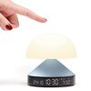 Budzik z lampką LEXON Mina Sunrise LR153LB1 Jasnoniebieski Średnica [cm] 11