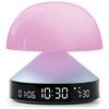 Budzik z lampką LEXON Mina Sunrise LR153LB1 Jasnoniebieski Materiał Aluminium