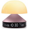 Budzik z lampką LEXON Mina Sunrise LR153MLP Jasnoróżowy Funkcje dodatkowe Funkcja ładowania przez USB
