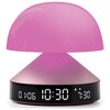Budzik z lampką LEXON Mina Sunrise LR153MLP Jasnoróżowy Materiał Tworzywo ABS