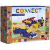 Klocki plastikowe TREFL Connect 3w1 Pojazdy budowlane / SUV z przyczepą 61979