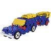 Klocki plastikowe TREFL Connect 3w1 Pojazdy budowlane / SUV z przyczepą 61979 Seria Connect