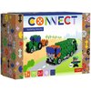 Klocki plastikowe TREFL Connect 2w1 Śmieciarka / Traktor 61975