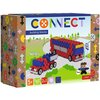 Klocki plastikowe TREFL Connect 2w1 Autobus / Auto z naczepą 61973