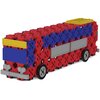 Klocki plastikowe TREFL Connect 2w1 Autobus / Auto z naczepą 61973 Seria Connect
