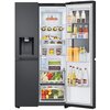 Lodówka LG GSXE90EVAD Side by Side 179cm Czarna NatureFresh Zmiana kierunku otwierania drzwi Nie