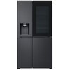 Lodówka LG GSXE90EVAD Side by Side 179cm Czarna NatureFresh Roczne zużycie prądu 276 kWh = 317.4 zł