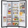 Lodówka LG GSXE90EVAD Side by Side 179cm Czarna NatureFresh Pojemność [l] 407 chłodziarka + 221 zamrażarka