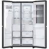 Lodówka LG GSXE90EVAD Side by Side 179cm Czarna NatureFresh Bezszronowa (No Frost) Pełny No Frost