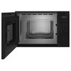 Kuchenka mikrofalowa SIEMENS BF525LMB1 IQ500 800W średnica 25.5 cm pojemność 20L TouchControl CookControl Czarny Sposób otwierania drzwi W lewo