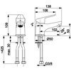 Bateria umywalkowa KFA ARMATURA Sparc 5412-815-00 Chrom Rodzaj baterii Jednodźwigniowa