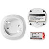 Czujnik dymu NEDIS SmartLife ZBDS10WT Wymiary [mm] 60 x 60 x 49