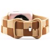 Pasek LUNA do Apple Watch 3/4/5/6/7/8/9/SE (38/40/41mm) A00303 Brązowy Kolor Brązowy