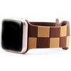 Pasek LUNA do Apple Watch 3/4/5/6/7/8/9/SE (38/40/41mm) A00304 Brązowy