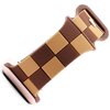 Pasek LUNA do Apple Watch 3/4/5/6/7/8/9/SE (38/40/41mm) A00304 Brązowy Kolor Brązowy