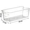 Organizer do lodówki EASYFORM Clear S 3 L Kolor pojemnika Przezroczysty