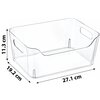 Organizer do lodówki EASYFORM Clear 5 L Kolor pojemnika Przezroczysty