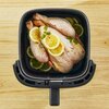 Air Fryer Frytkownice beztłuszczowa TEFAL Easy Fry Silence Vision XL EY5568 najcichsza, odpinany uchwyt i z okienkiem podglądu Zakres temperatury (min-max) 40 - 220 °C