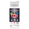 Opakowanie produktu "Samochodowy Pochłaniacz Wilgoci ORO AD205 100 g" z widocznym logo ORO, trzema ikonami pojazdów oraz niebieskimi kroplami wody. Na opakowaniu znajduje się również żółta pieczęć z napisem "Original Absorber Interior" oraz kod kreskowy.