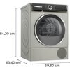 Suszarka BOSCH WQH245BXPL z pompą ciepła Funkcje dodatkowe SelfCleaning Condenser