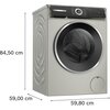 Pralka BOSCH WGH2460XPL 9kg 1600 obr sterowanie przez aplikacje HomeConnect Funkcje dodatkowe Home Connect