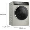 Pralka BOSCH WGB254AYPL 10kg 1400 obr Autodozowanie Funkcje dodatkowe Home Connect