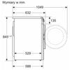 Pralka BOSCH Serie 2 WGE02400PL 7kg 1400 obr Funkcje Silnik inwerterowy, Wyświetlacz elektroniczny