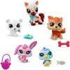 Zestaw figurek LITTLEST PET SHOP Zimowy motyw LPS00573 Seria Littlest Pet Shop