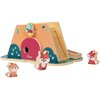 Zabawka CHICCO My Wood Friends Drewniana kryjówka lisów 00012194000000 Płeć Chłopiec