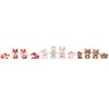 Zabawka CHICCO My Wood Friends Drewniana rodzinka 2 Króliczki Zestaw Mama 00012208200000 Wiek 2+