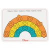 Zabawka edukacyjna CHICCO Smart2Play Kolorowe Pinezki Tęcza 00012198000000 Funkcje rozwojowe Wyobraźnia