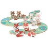 Zabawka CHICCO My Wood Friends Drewniana rodzinka 2 Liski Zestaw Mama 00012208600000 Wiek 2+