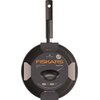 Patelnia wok FISKARS Hard Face 1075523 28 cm Powłoka zewnętrzna Odporna na wysokie temperatury