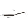 Patelnia FISKARS do naleśników Hard Face 1075522 22 cm Powłoka wewnętrzna Ceramiczna