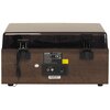 Gramofon DENVER MRD-52 Ciemnobrązowy Czytnik kart pamięci Nie