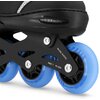 Rolki SPOKEY Trixie (rozmiar 30-33) Czarno-niebieski Zapięcie Klamra