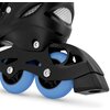 Rolki SPOKEY Trixie (rozmiar 34-38) Czarno-niebieski Regulacja rozmiaru Tak
