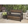 Ławka ogrodowa KETER Deco Garden Bench Brązowy Materiał wykonania siedziska Tworzywo sztuczne