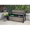 Ławka ogrodowa KETER Deco Garden Bench Popielaty Materiał wykonania konstrukcji Tworzywo sztuczne