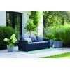 Sofa KETER California Grafit-Jasny-Szary Kolor Grafitowo-szary
