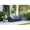 Sofa KETER California Grafit-Jasny-Szary Rodzaj Sofa ogrodowa