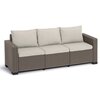 Sofa ogrodowa KETER California 3 Cappucino-beżowy