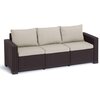 Sofa ogrodowa KETER California 3 Brązowo-beżowy