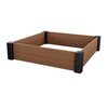 Obrzeże ogrodowe KETER Vista Modular 359 L Brązowy