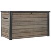 Skrzynia ogrodowa KETER Deco Ashwood 870L Brązowy