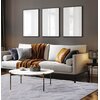 Dywan wewnętrzny MULTI DECOR Jaquard New 160 x 220 cm Szary Materiał Poliester