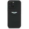 Etui ASTON MARTIN HC Leather Victory Design do Apple iPhone 16 Pro Czarny Model telefonu iPhone 16 Pro